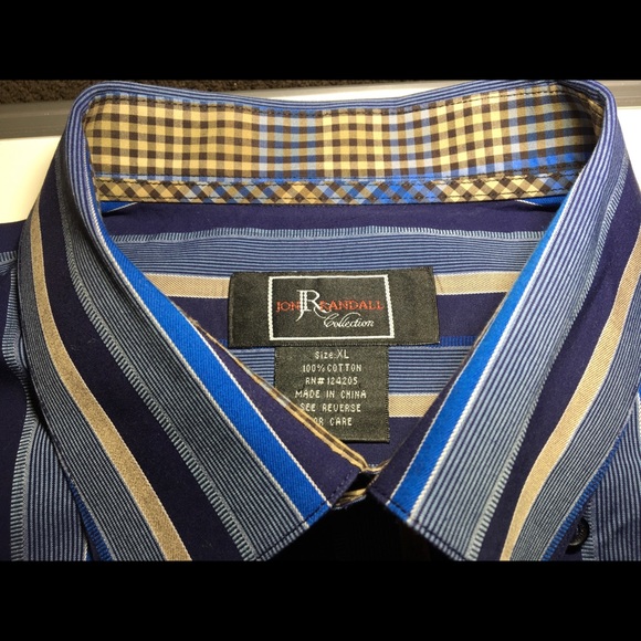 Jon Randall Men Casual Button Down Longsleeve XL. - Picture 2 of 3